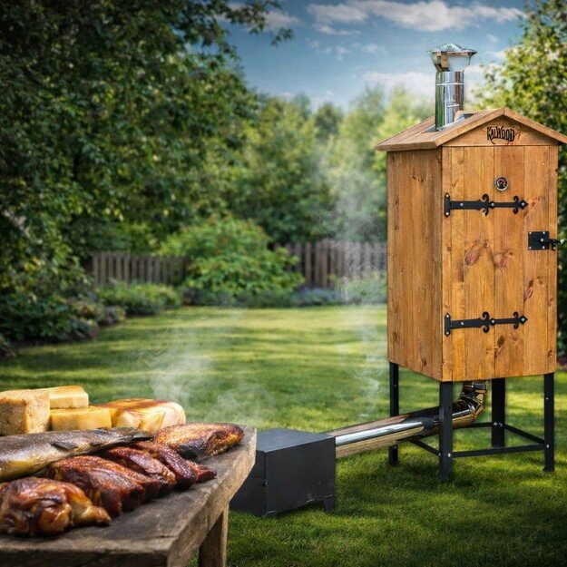 KALWOOD CLASSIC 225L medinė rūkykla