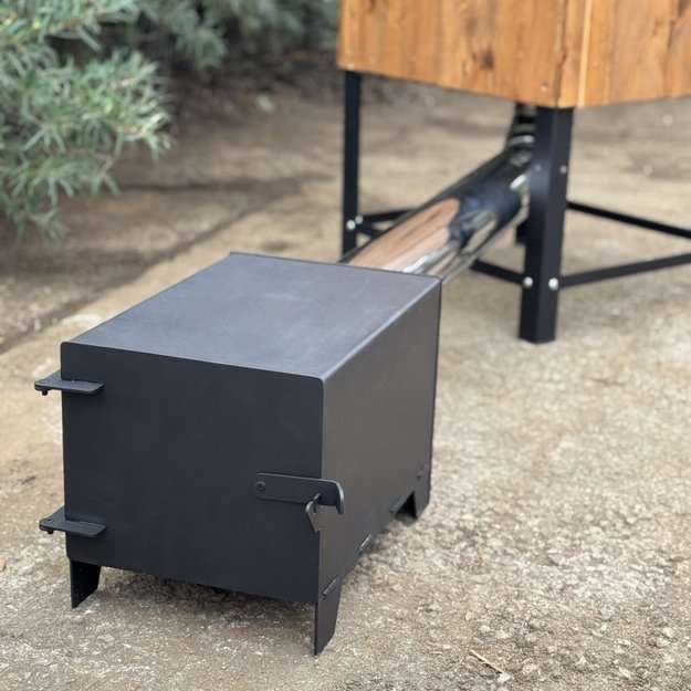 KALWOOD CLASSIC 225L medinė rūkykla 2