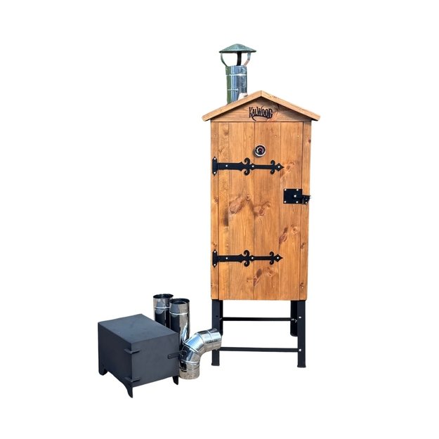 KALWOOD CLASSIC 225L medinė rūkykla 7