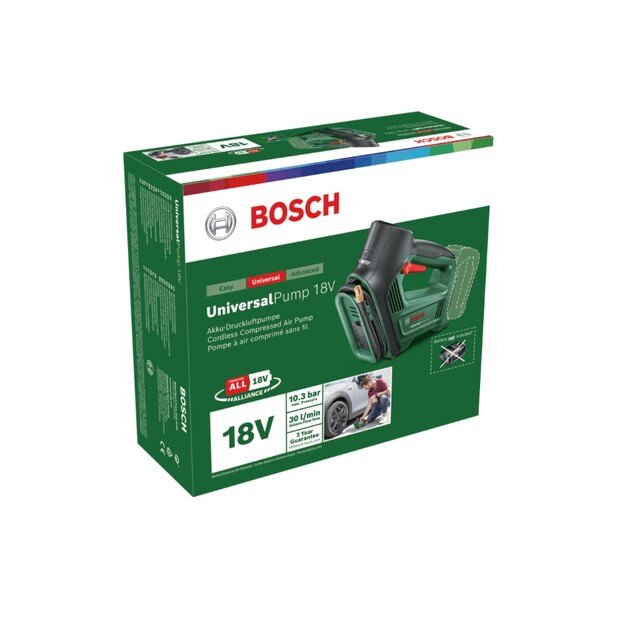 Akum. oro pompa Bosch UniversalPump 18V solo, 0603947100 2