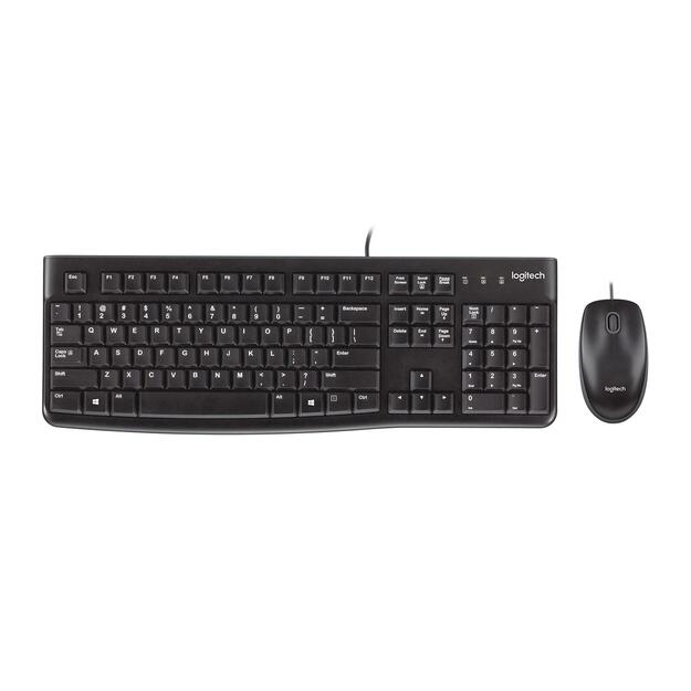 KEYBOARD +MOUSE COMBO MK120/BLACK 920-002562 LOGITECH
