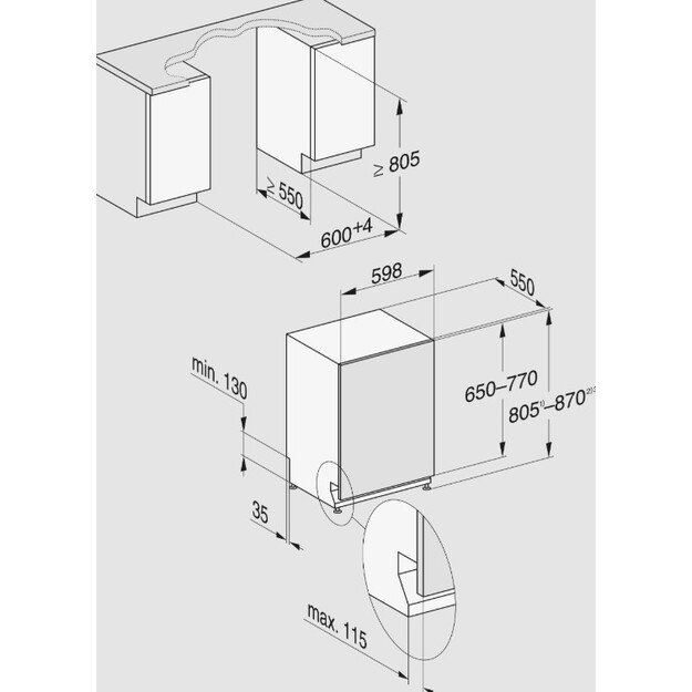 Indaplovė Miele G 7790 4