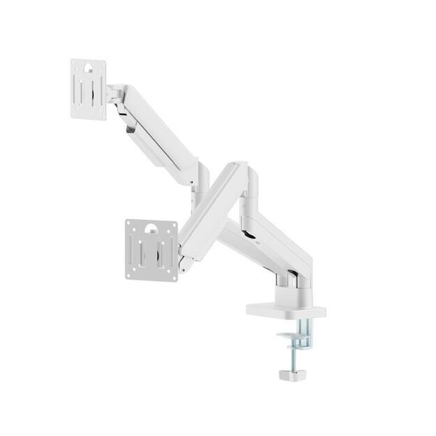 DISPLAY ACC MOUNTING ARM/DBL 17-32  MA-DA2-06-W GEMBIRD