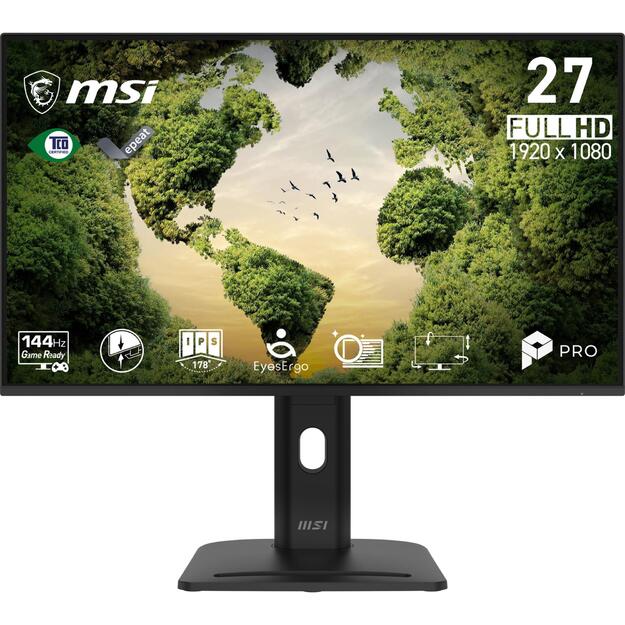 LCD Monitor|MSI|27  |1920 x 1080 pixels|Full HD|Native aspect ratio 16:9|LCD|Flat|PROMP275PGNE14