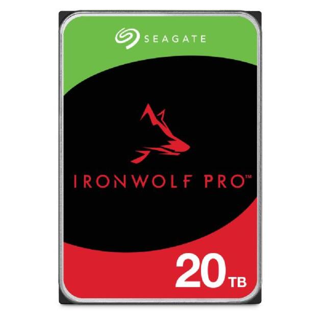 HDD|SEAGATE|IronWolf Pro|20TB|SATA|256 MB|7200 rpm|3,5 |ST20000NT001