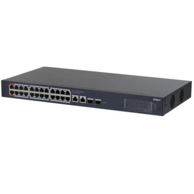 Switch|DAHUA|CS4228-24GT-240|Desktop/pedestal|Rack|2xSFP|26xRJ45|240 Watts|CS4228-24GT-240