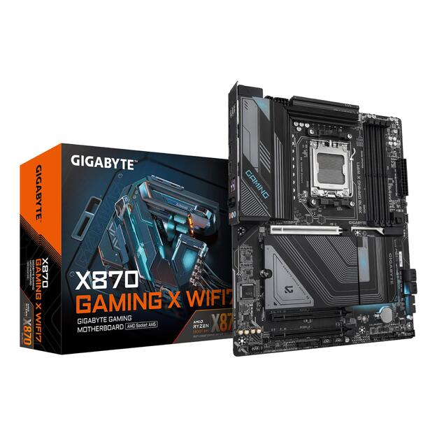 Mainboard|GIGABYTE|AMD X870|SAM5|ATX|Memory DDR5|Memory slots 4|2xPCI-Express 3.0 1x|1xPCI-Express 5.0 16x|3xM.2|1xHDMI|4xUSB 2.0|4xUSB 3.2|2xUSB-C|1xRJ45|3xAudio port|X870GAMINGXWIFI71.1