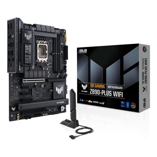 Mainboard|ASUS|Intel Z890|LGA1851|ATX|Memory DDR5|Memory slots 4|2xPCI-Express 4.0 1x|1xPCI-Express 4.0 4x	|1xPCI-Express 4.0 16x|1xPCI-Express 5.0 16x|4xM.2|1xHDMI|1xDisplayPort|3xUSB 3.0|3xUSB 3.1|1xUSB-C|1xUSB-C w/Thunderbolt|1xOptical S/PDIF|1xRJ45|5x