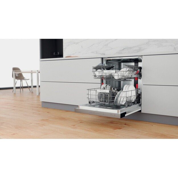 Įmontuojama indaplovė Whirlpool WBO 3T341 P X 7