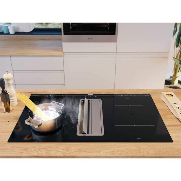 Įmontuojama kaitlentė su integruotu gartraukiu Gorenje HET945XSC 2