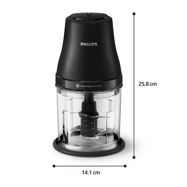 Maisto smulkintuvas Philips 3000, HR1501/00 1