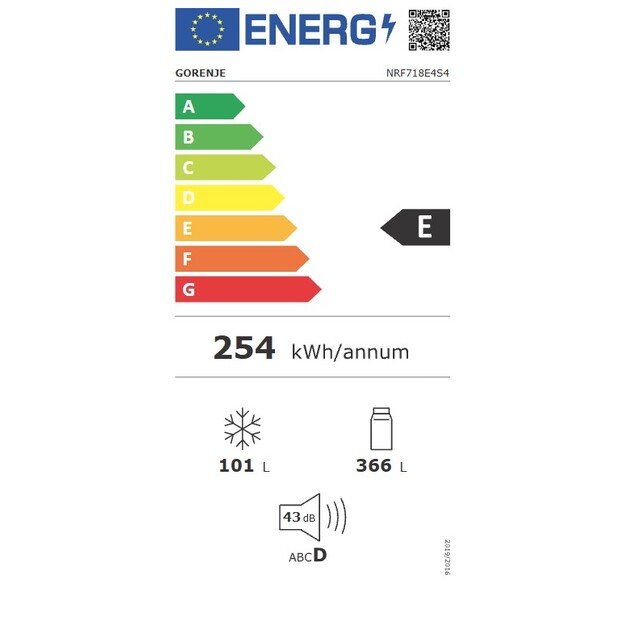 &Scaron;aldytuvas Gorenje NRF718E4S4 1