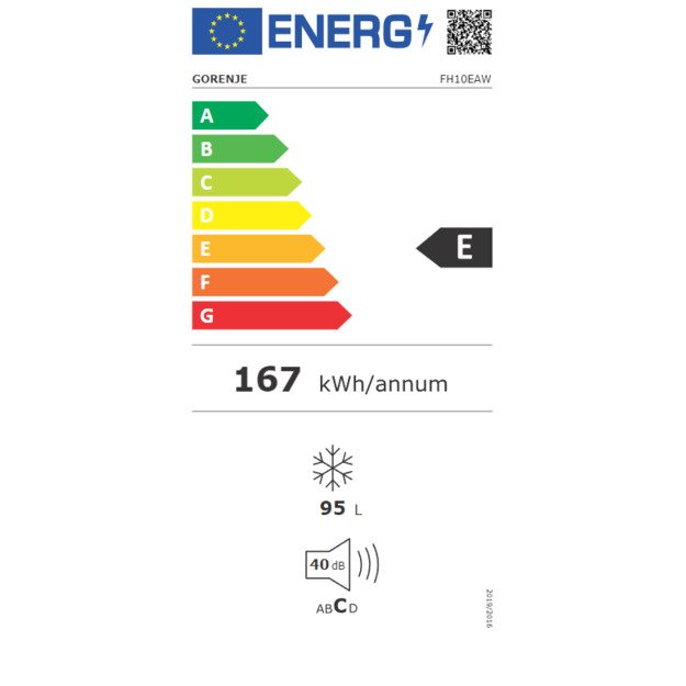 Šaldiklis GORENJE FH10EAW