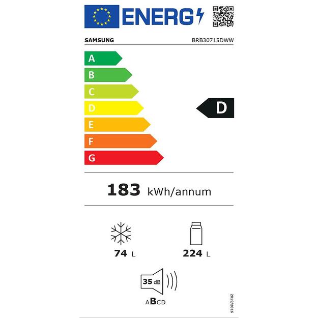 Šaldytuvas SAMSUNG BRB30715DWW/EF