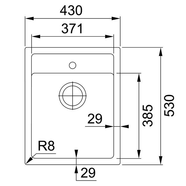 114.0500.019  Plautuvė SID 610-40 Carbon