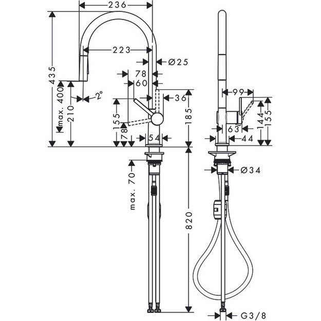 Hansgrohe Talis M54 72842670