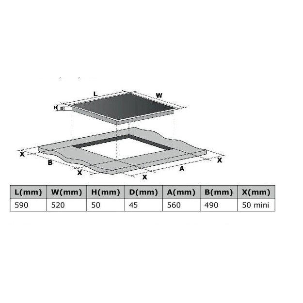 Kaitlentė Guzzanti GZ-8304A