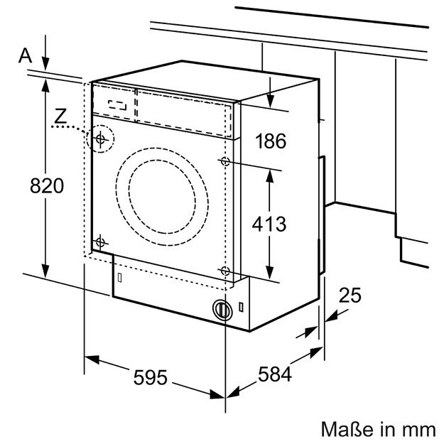 Skalbimo mašina Bosch WKD28543