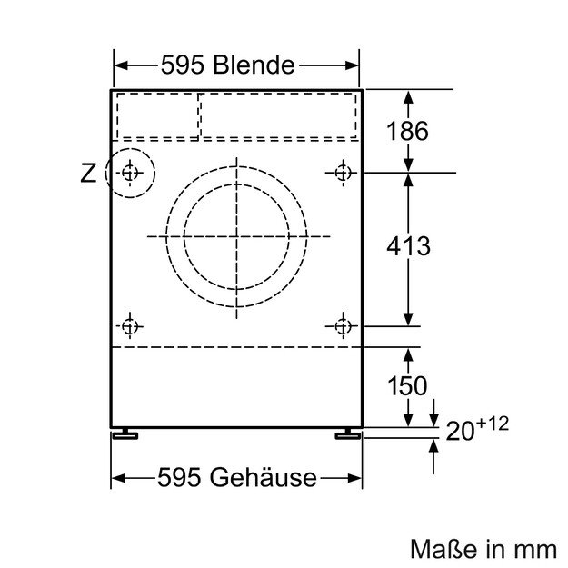 Skalbimo mašina Bosch WKD28543