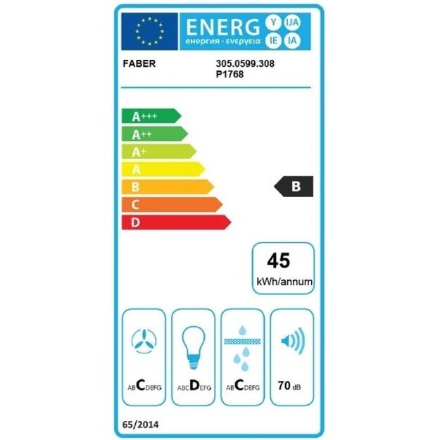 Įmontuojamasis gartraukis Faber INKA SMART HC X A52