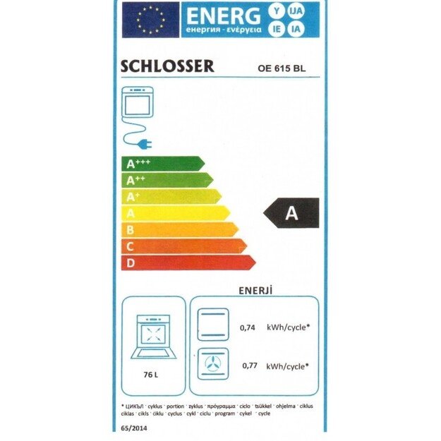 Orkaitė Schlosser OE 615 WH