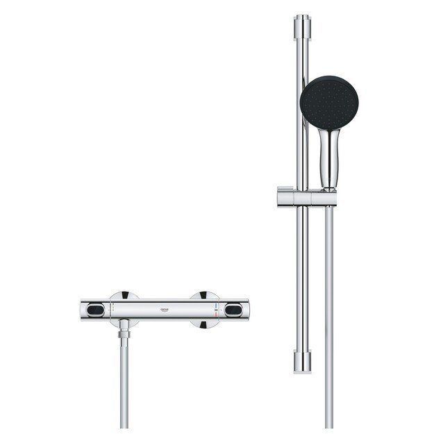 Termostatinis dušo komplektas GROHE QUICKFIX PRECISION FLOW, 34800001, chromo