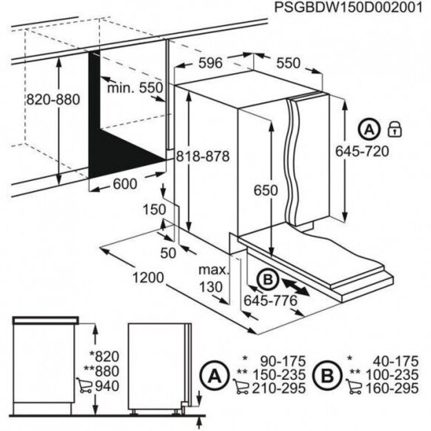 Indaplovė ELECTROLUX KEAD2100L