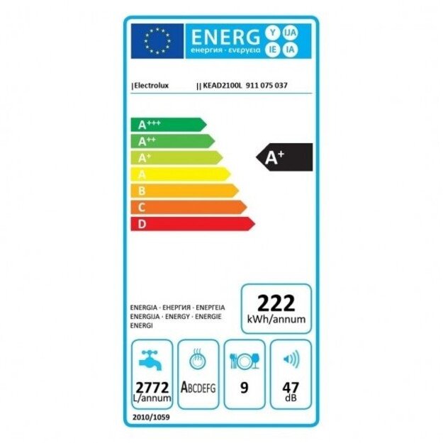 Indaplovė ELECTROLUX KEAD2100L