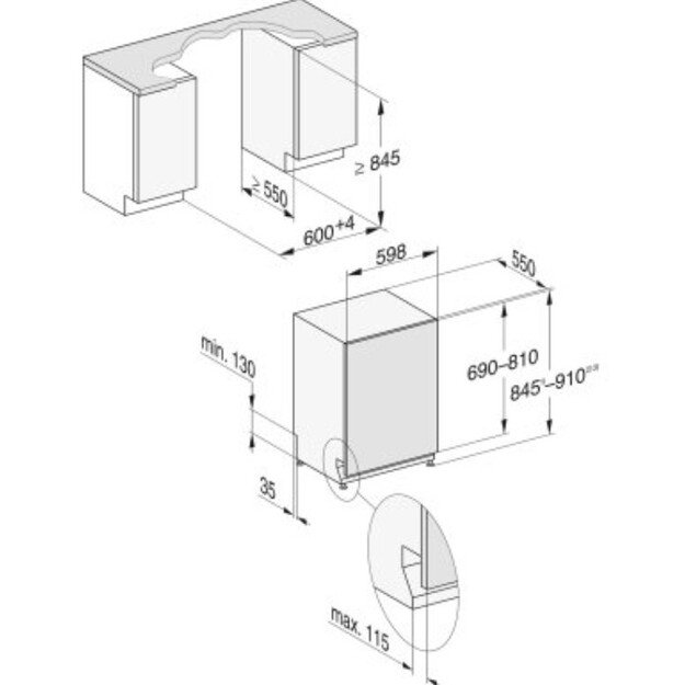 Įmontuojama indaplovė Miele G 5155 SCVi XXL Active, 12087110