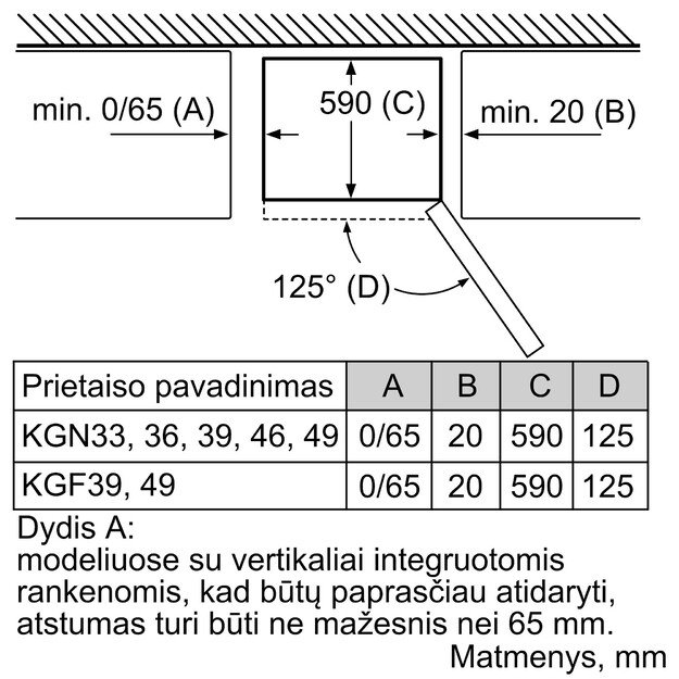 Šaldytuvas Bosch KGN39VWEQ