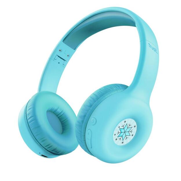 HEADPHONES WRL NOUNA KIDS/BLUE 25275 TRUST