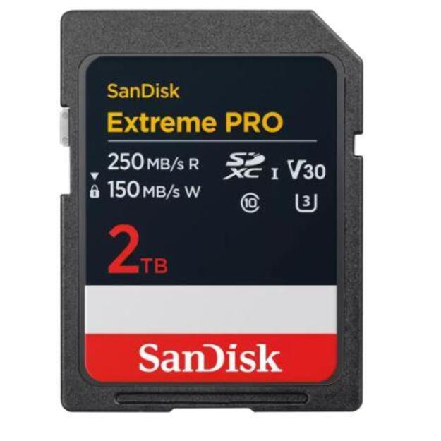 MEMORY SDXC 2TB UHS-1/SDSDXXD-2T00-GN4IN SANDISK