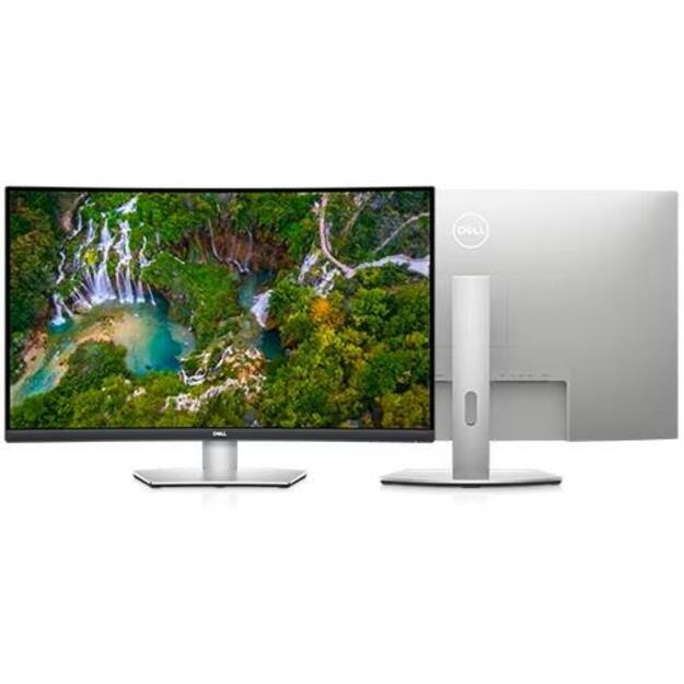 LCD Monitor|DELL|S3221QSA|31.5 |Business/4K/Curved|Panel VA|3840x2160|16:9|60Hz|Matte|4 ms|Speakers|Height adjustable|Tilt|Colour Silver|210-BFVU