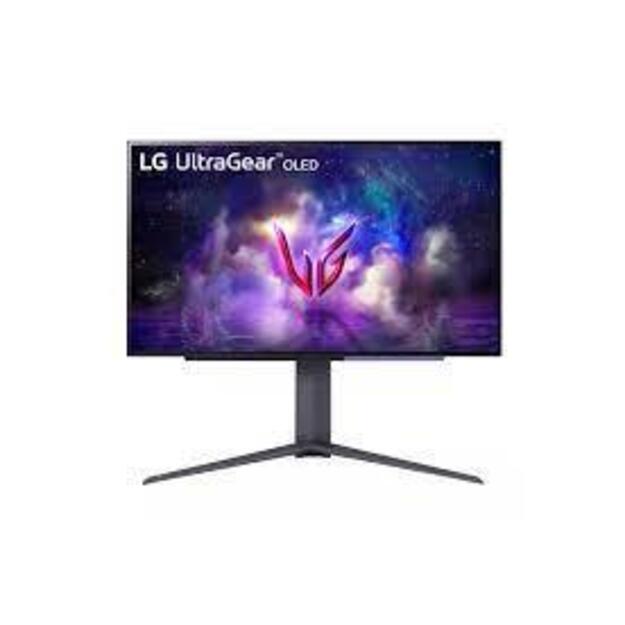 Monitor|LG|27GS95QE-B|26.5 |Gaming|Panel OLED|2560x1440|16:9|240Hz|0.03 ms|Swivel|Pivot|Height adjustable|Tilt|27GS95QE-B