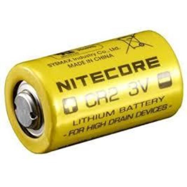 BATTERY LITHIUM CR2 3V/CR2 LITHIUMBATTERY NITECORE