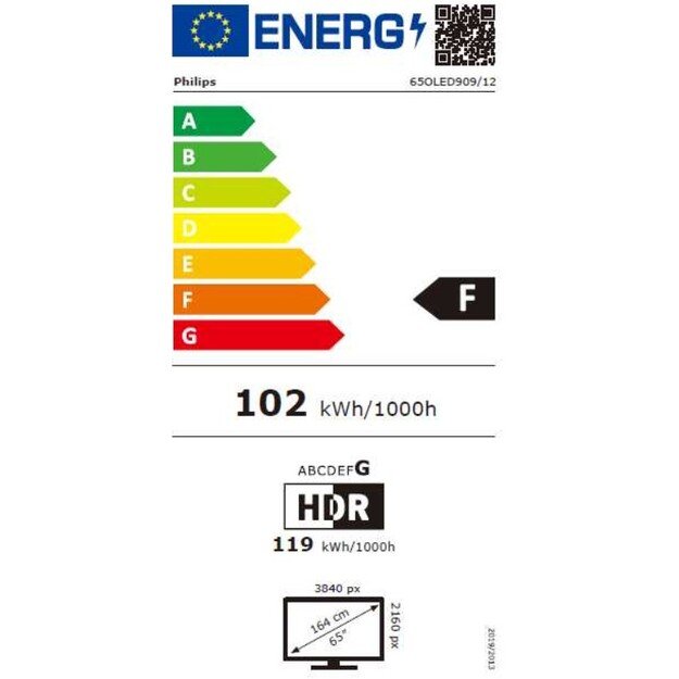 OLED televizorius Philips 65OLED909/12