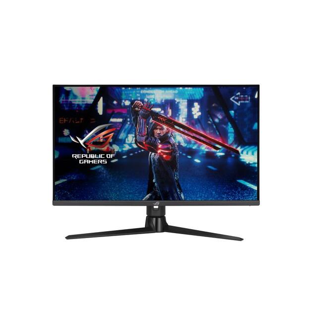 LCD Monitor|ASUS|32 |Gaming/4K|Panel IPS|3840x2160|16:9|160Hz|Matte|1 ms|Swivel|Height adjustable|Tilt|Colour Black|90LM08B0-B01170