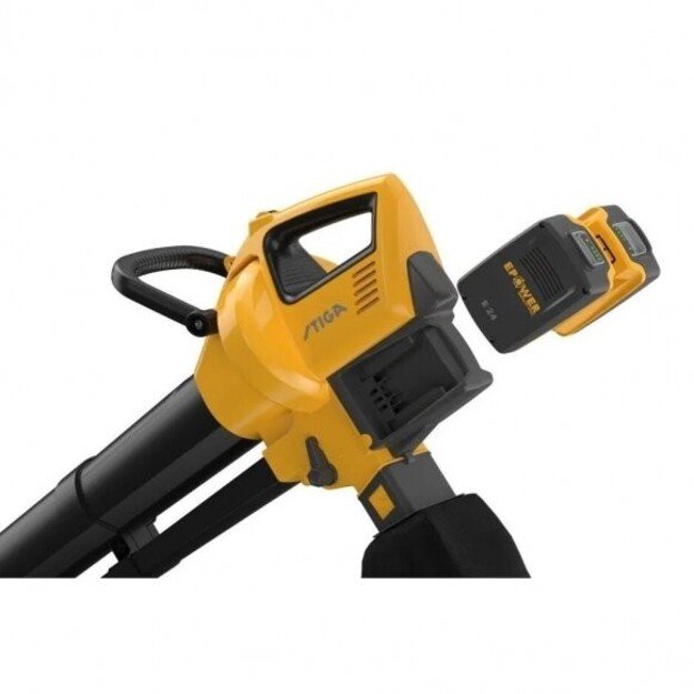 Akumuliatorinis lapų pūstuvas siurblys STIGA VS 100E KIT 271504198 1