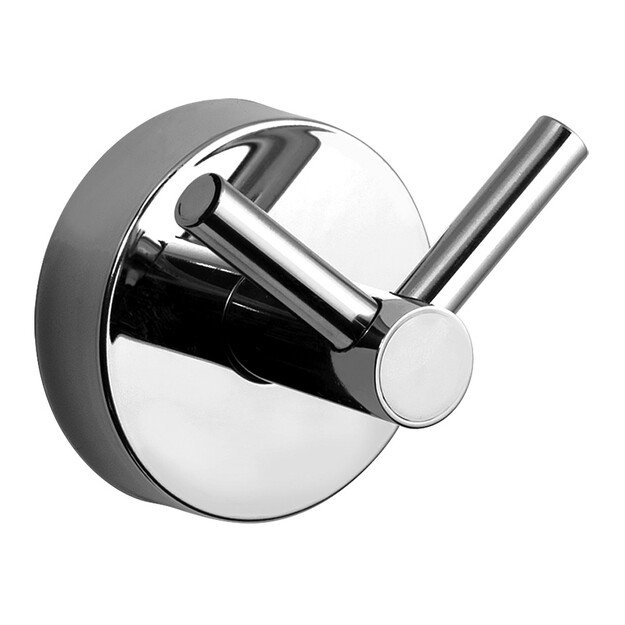 Dvigubas rankšluosčių kabliukas Kapitan UNO 12 02, chromo