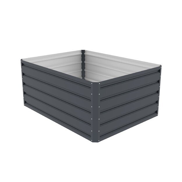 Pakelta lysvė G21 Daisy 63900223, 120 x 90 x 52 cm, metalinė, antracitas 4