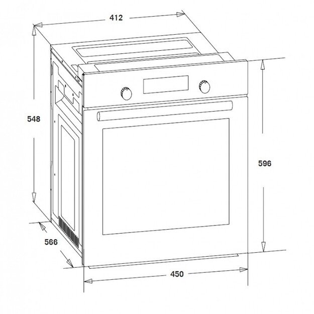Įmontuojama orkaitė Schlosser OE 459 DTXTL 3