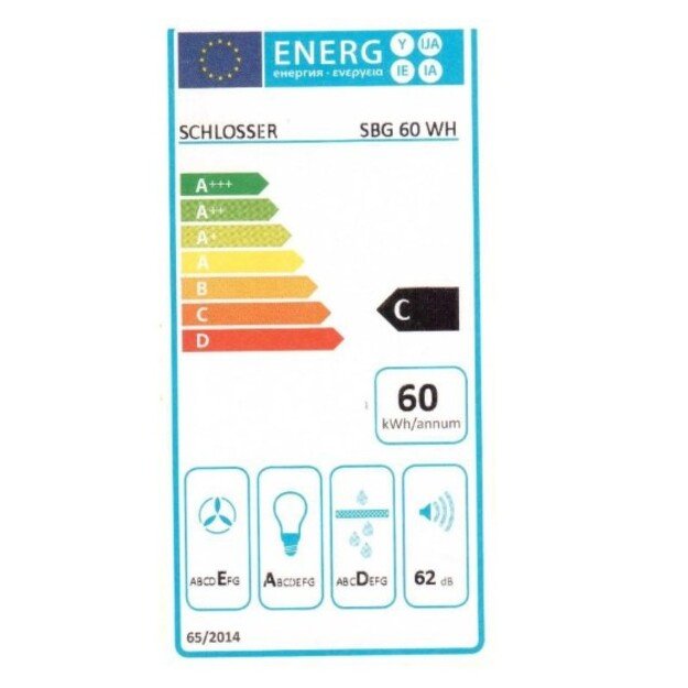 Įmontuojamas gartraukis Schlosser SBG60WH 2