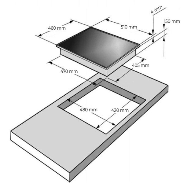 Kaitlentė Freggia HCI43B/1 2