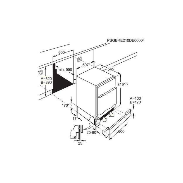 Šaldytuvas Electrolux LFB3AE82R 4