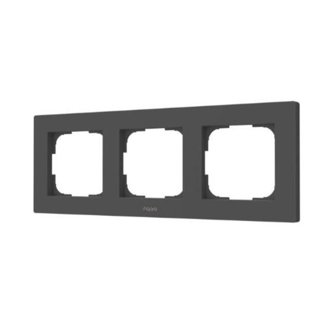SMART SWITCH FRAME H2 (3-GANG)/GRAY FE-X02D-G AQARA