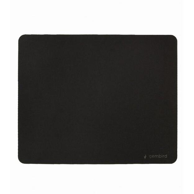 MOUSE PAD BLACK MIDDLE/MP-S-BK-M GEMBIRD
