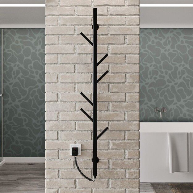 Rankšluosčių džiovintuvas Kosser Stijka 1200x30 ELR juodas reg. 2