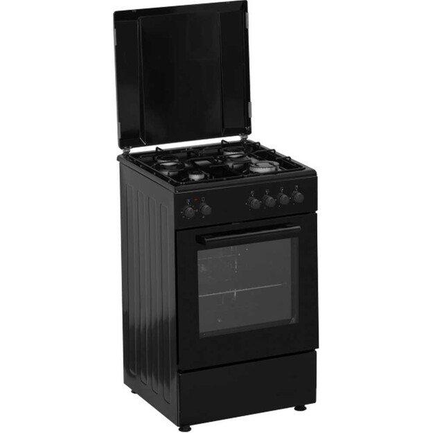 Dujinė viryklė su elektrine orkaite MPM MPM-53-KGE-36