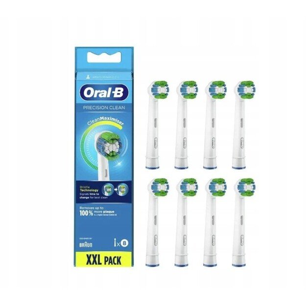 Dantų šepetėlių antgaliai Oral-B Precision CleanMaximiser 8 vnt 3