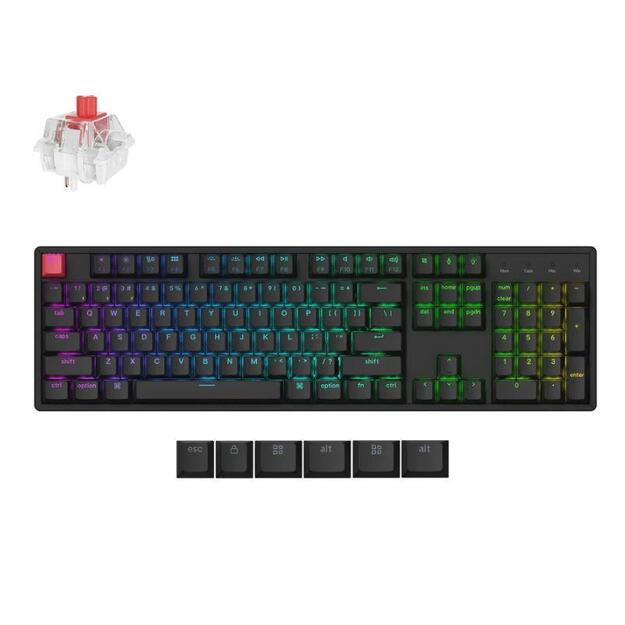 KEYBOARD WRL K10 RGB/BLACK K10X-H1 KEYCHRON